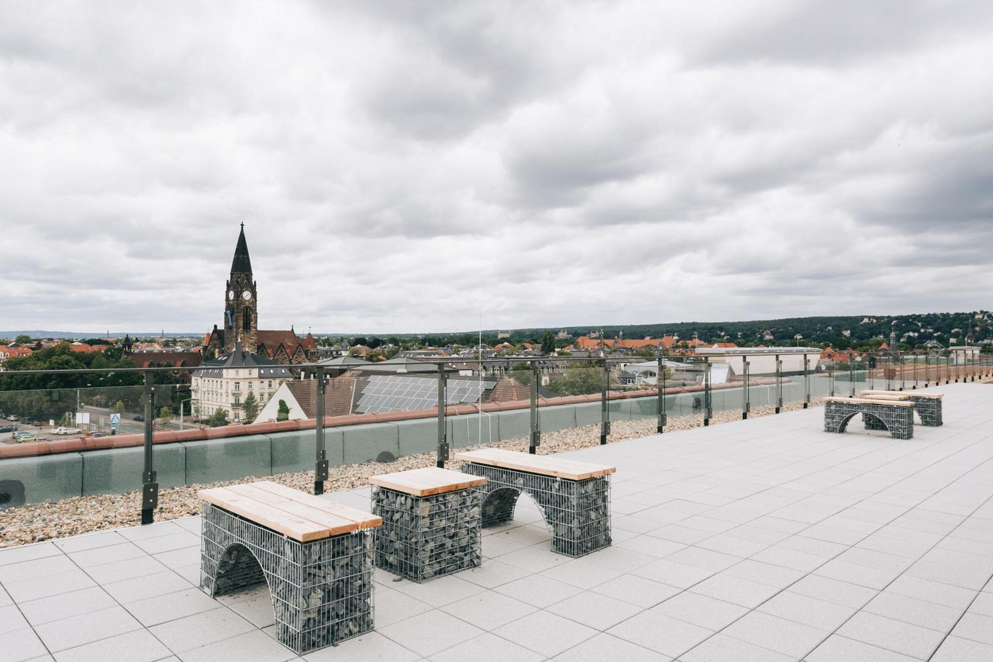 Oasis Appart - Wohnen In Dresden - Netflix - Tiefgarage - Dachterrasse Εξωτερικό φωτογραφία